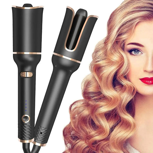 Automatic Hair Curler | Ceramic Rotating Air Curling Iron | Air Spin Wand Styler Curl Machine for Magic Curls