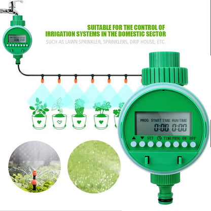 Effortless Garden Care with the Automatic Irrigation Timer and LCD Display Valve Controller