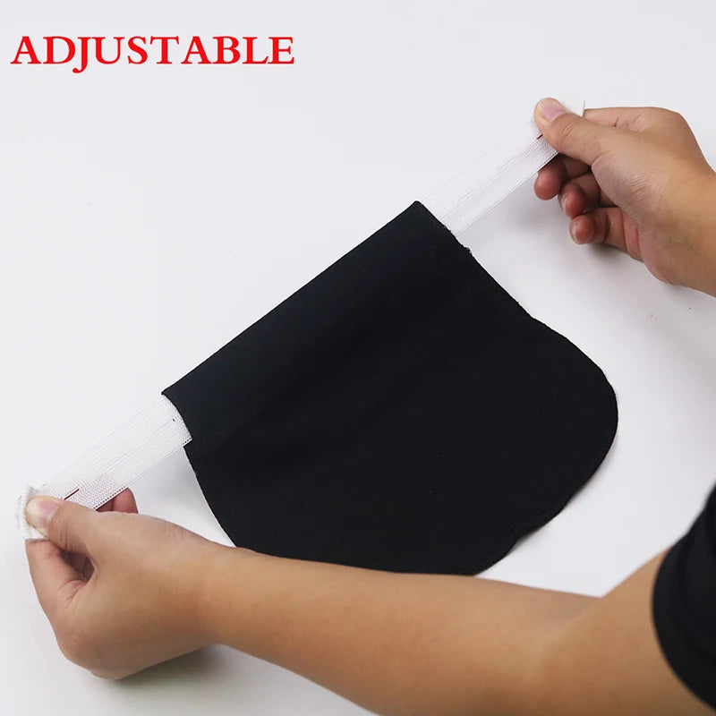 Comfortable Pregnancy Waistband Extender: Adjustable Elastic Waistband Belt with Extend Button - Perfect Garment Accessory for Pants and Jeans During Pregnancy