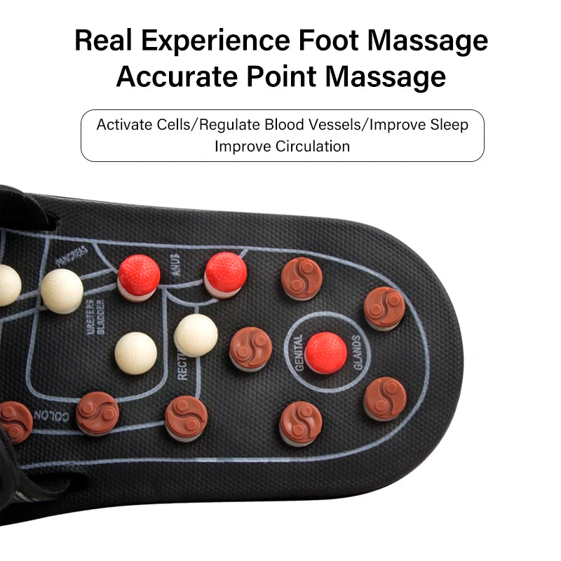 Revitalize Your Feet with Foot Massage Slippers - Reflexology Acupuncture Therapy Massager for Ultimate Comfort and Relaxation