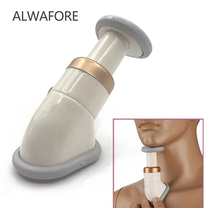 Chin Massage Neck Slimmer - Face Lift Tool Neckline Exerciser - Reduce Double Chin Wrinkle Removal Jaw Massager