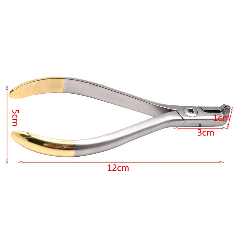 Dentistry Distal End Cutting Plier - Stainless Steel Orthodontic Dental Forceps and Wire Filament Cutter Tools for Dentists