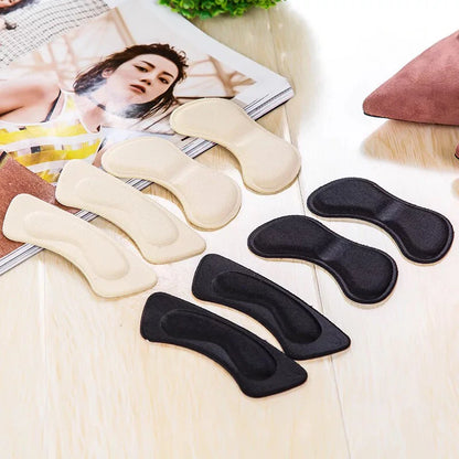 6Pairs Heel Insoles Patch - Pain Relief Cushion Pads for Anti-Wear Feet Care, Adhesive Back Sticker Shoes Insert Insole