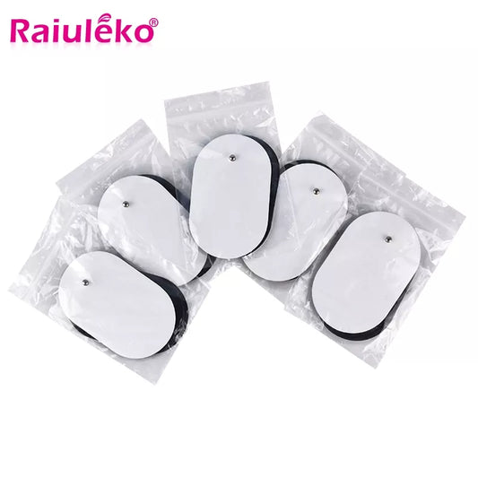 10/20Pcs 3.5mm Plug Gel Electrode Pads: Nerve Muscle Stimulator TENS Acupuncture Pulse Electric Massager Slimming Massager