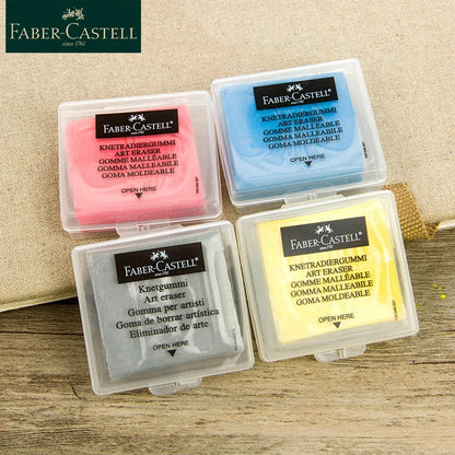 Faber-Castell Plasticity Rubber Soft Art Eraser: Highlight Wipe Kneaded Rubber - Perfect for Art, Painting, Design Sketching, and Stationery