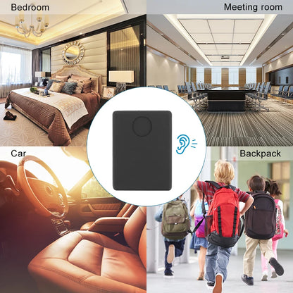 GSM Listening Device – Mini Acoustic Alarm Monitor, Quad Band Voice Surveillance System with 2 Mics, Two-Way Auto Answer