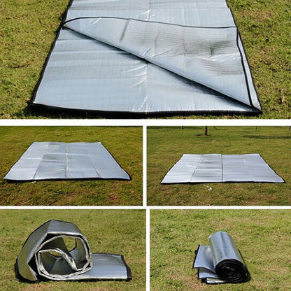 Camping Mat Foam Foil Blanket | Aluminum Insulation Foam Foil Sleeping Pad | Thermal Outdoor Tent Footprint Reflecting Heat