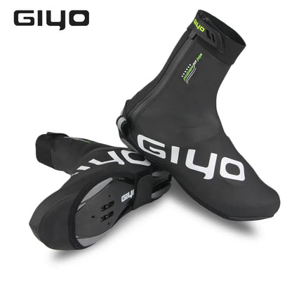 Winter Cycling Shoe Covers : GIYO Waterproof Overshoes for Men & Women - MTB, Road Bike Racing, Bicycle Gear