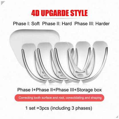 Orthodontic Braces Smile Trainer - Instant Silicone Teeth Retainer Mouth Guard for Teeth Alignment