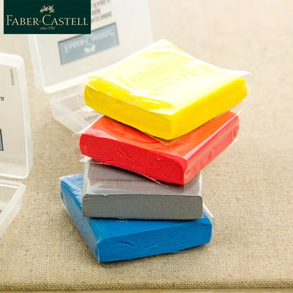 Faber-Castell Plasticity Rubber Soft Art Eraser: Highlight Wipe Kneaded Rubber - Perfect for Art, Painting, Design Sketching, and Stationery