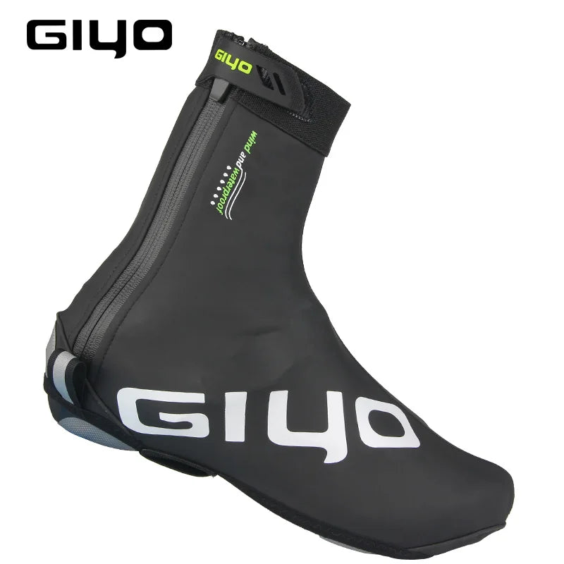 Winter Cycling Shoe Covers : GIYO Waterproof Overshoes for Men & Women - MTB, Road Bike Racing, Bicycle Gear