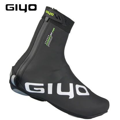 Winter Cycling Shoe Covers : GIYO Waterproof Overshoes for Men & Women - MTB, Road Bike Racing, Bicycle Gear