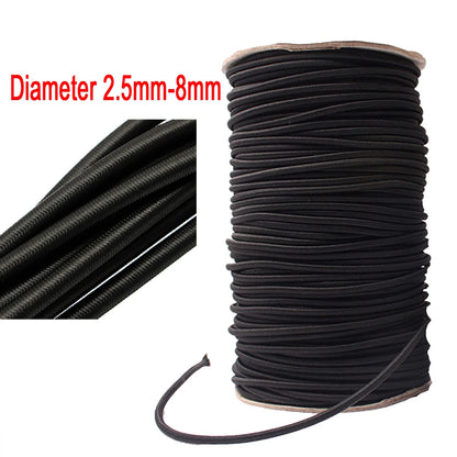 10 Meters Strong Elastic Bungee Rope – Shock Cord Stretch String for DIY Jewelry, Tents, Kayaks, Boats, and Luggage