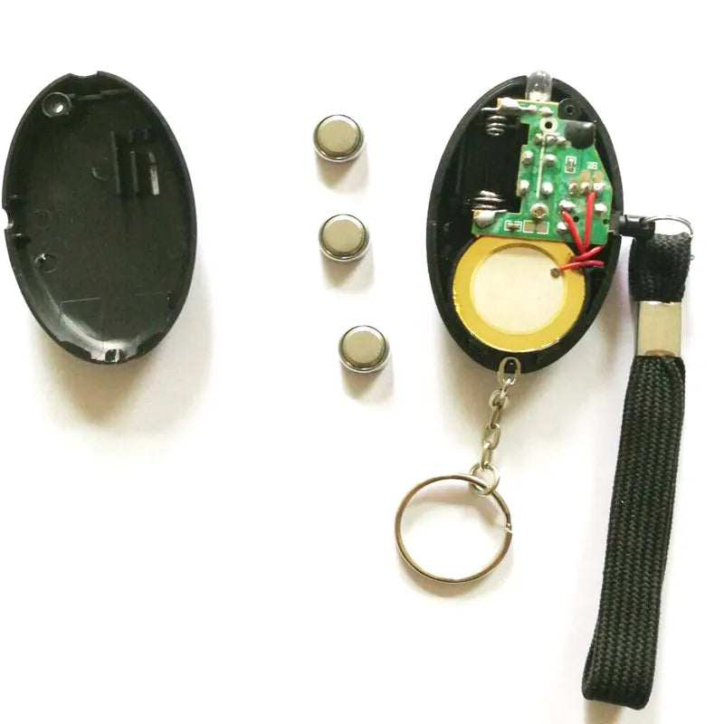 130dB Personal Safety Alarm Keychain - Anti-Wolf, Loud Emergency Alert for Women, Girls, Children - Self Defense Security Device