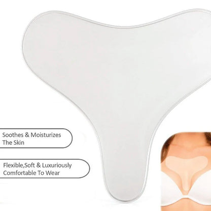 Silicone Neck Pad: Wrinkle Pads for Neck Treatment & Prevention - Anti-Aging Chest Pad for Skin Care