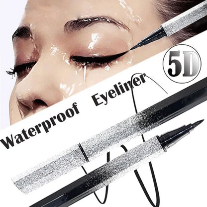 1PC New Black Liquid Eyeliner – Long-Lasting Waterproof Eye Liner Pencil Pen for Women, Makeup Cosmetic Tool