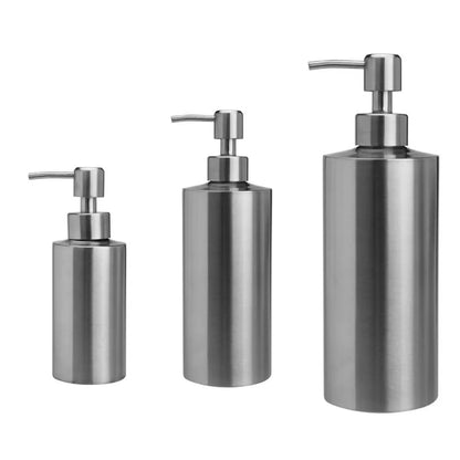 Stainless Steel Liquid Soap Dispenser - Lotion Pump for Hand Soap in Kitchen & Bathroom, 250ml/350ml/550ml