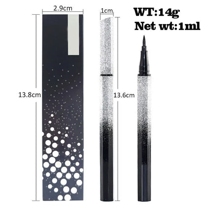 1PC New Black Liquid Eyeliner – Long-Lasting Waterproof Eye Liner Pencil Pen for Women, Makeup Cosmetic Tool