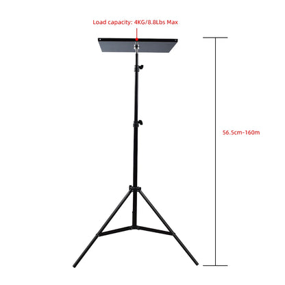 Travel Tripod Projector Bracket: Extendable Stand with Mount Ball Head for Laptop, DSLR Camera - Outdoor Accessories