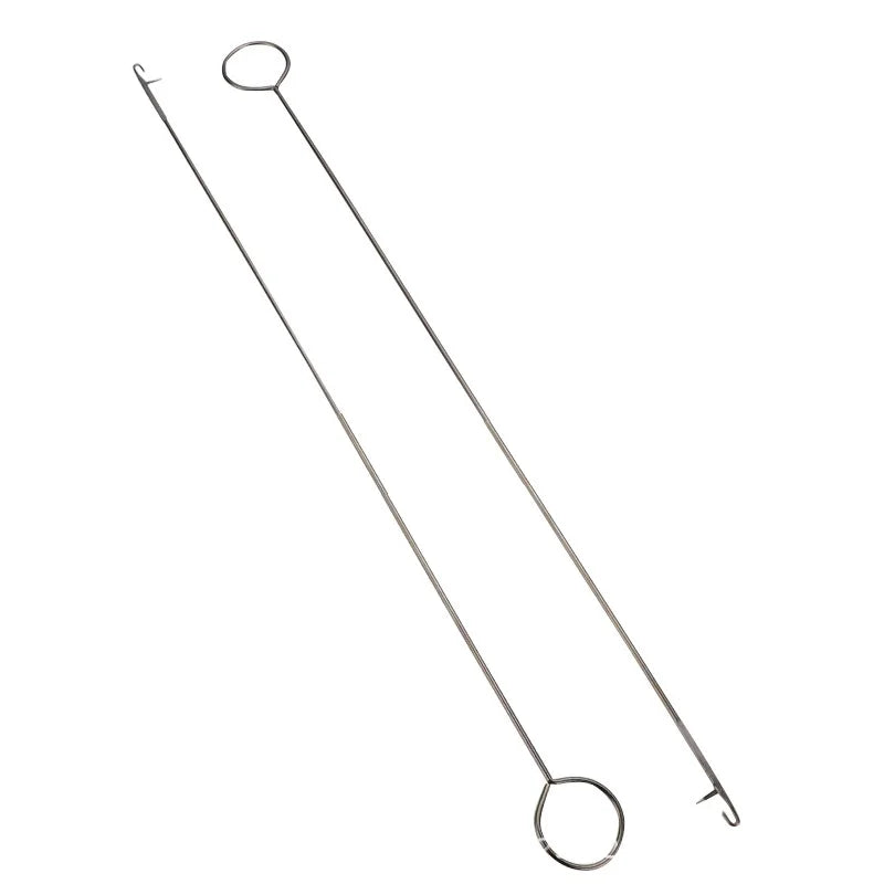 Stainless Steel Sewing Loop Turner Hook: Fabric Tube Turning Handmade DIY Quilting Tool - Perfect for Strap, Belt, and Strip Turning