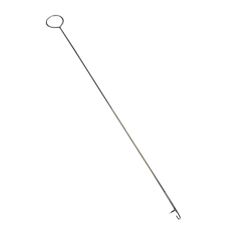 Stainless Steel Sewing Loop Turner Hook: Fabric Tube Turning Handmade DIY Quilting Tool - Perfect for Strap, Belt, and Strip Turning