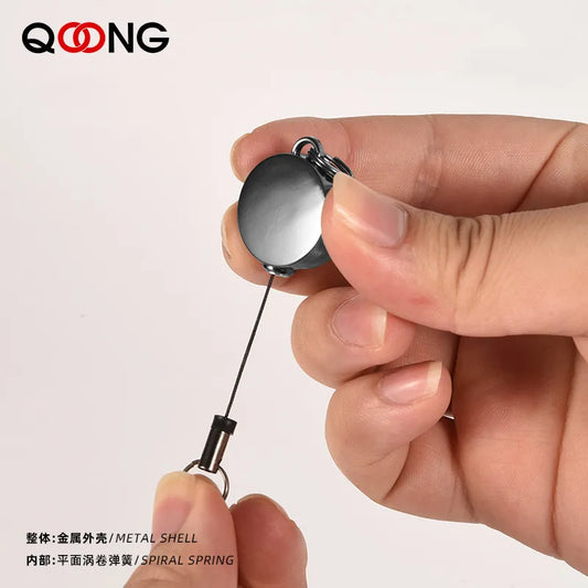 Universal Retractable Anti-Lost Keychain: Mini Portable Recoil Key Chain, Durable Elastic Stretching Rope Keyring - H56