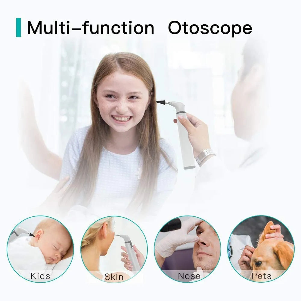 Explore Your Ears with the 3.9mm Wireless Otoscope Ear Camera - 720P HD WiFi Ear Scope with 6 LED, Perfect for Kids and Adults on Android and iPhone