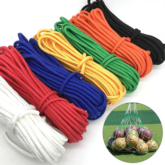 10M 8mm Braided Nylon Polypropylene Rope - Strong PP for Climbing, Boating, Sailing, and DIY Craft Decoration, Available in 10 Colors