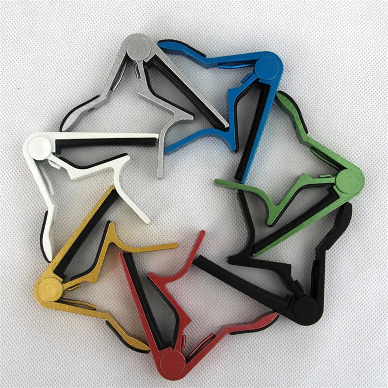 Universal Aluminium Capo - Acoustic Guitar & Ukulele Transposition Clip, Guitar Accessories Parts