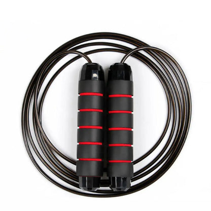 Weighted Professional Crossfit Jump Rope: Fitness Boxing Training Skipping Rope - Gym Workout Exercise Jumprope, Home Equipment