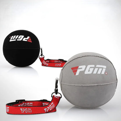 PGM Inflatable Golf Smart Ball Trainer - Portable Swing Arm Corrector for Posture Auxiliary Correction, Golf Training Aid