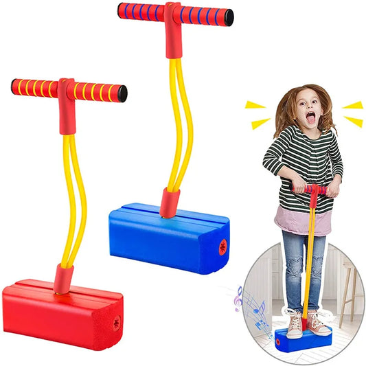 Foam Pogo Jumper for Kids: Outdoor Fun Toy Gift for Boys and Girls (3+) - Perfect Present for Autistic Kids and Children with Autism