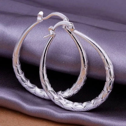 925 Sterling Silver Wedding Hooks: Beautiful High-Quality Earrings for Women - Fashionable Jewelry, Cute Gift Idea