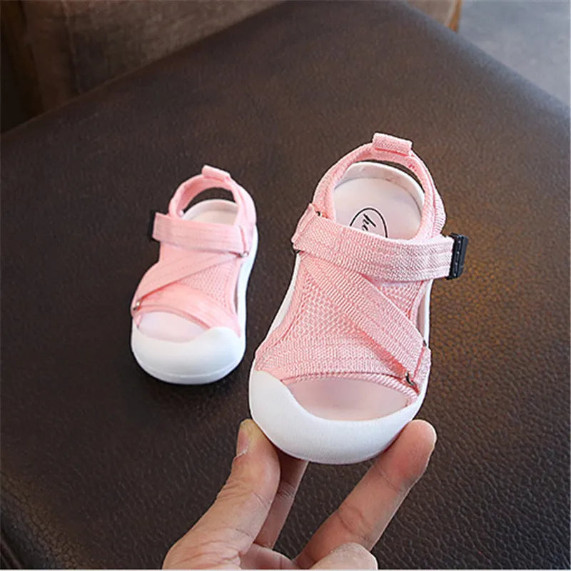 2020 Summer Infant Toddler Shoes – Non-Slip, Breathable Casual Shoes for Boys and Girls, High Quality Anti-Collision Beach Shoes