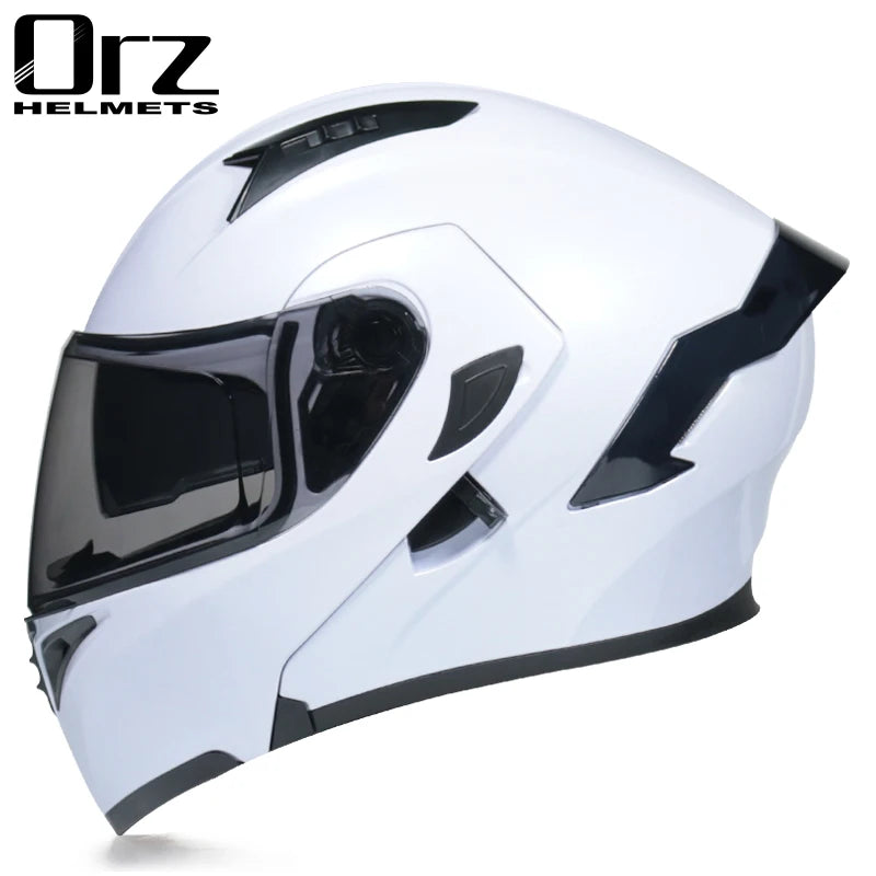 High-Quality Flip Up Motorcycle Helmet | DOT Approved Double Lens Full Face Moto Casco | Capacete for Motociclistas