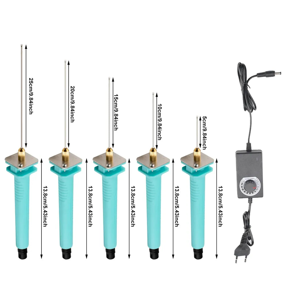 Electric Foam Cutter Pen - Adjustable Temperature, 110V-240V Styrofoam Cutting Machine, Portable DIY Tool for Polystyrene Foam