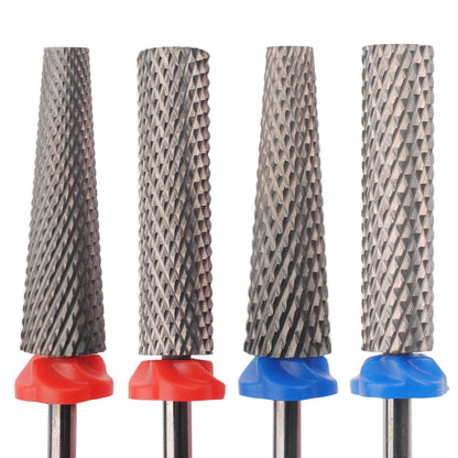 23mm Long Tapered Carbide Nail Drill Bit: Special Polishing Head for Electric Nail Drill Machine - Manicure Tool