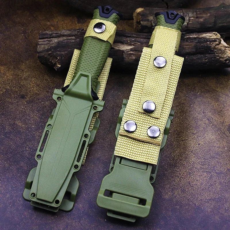 Explorer II Outdoor Tactical Knife – Portable Multi-Functional EDC for Wilderness Adventure, Camping and Defensive Use