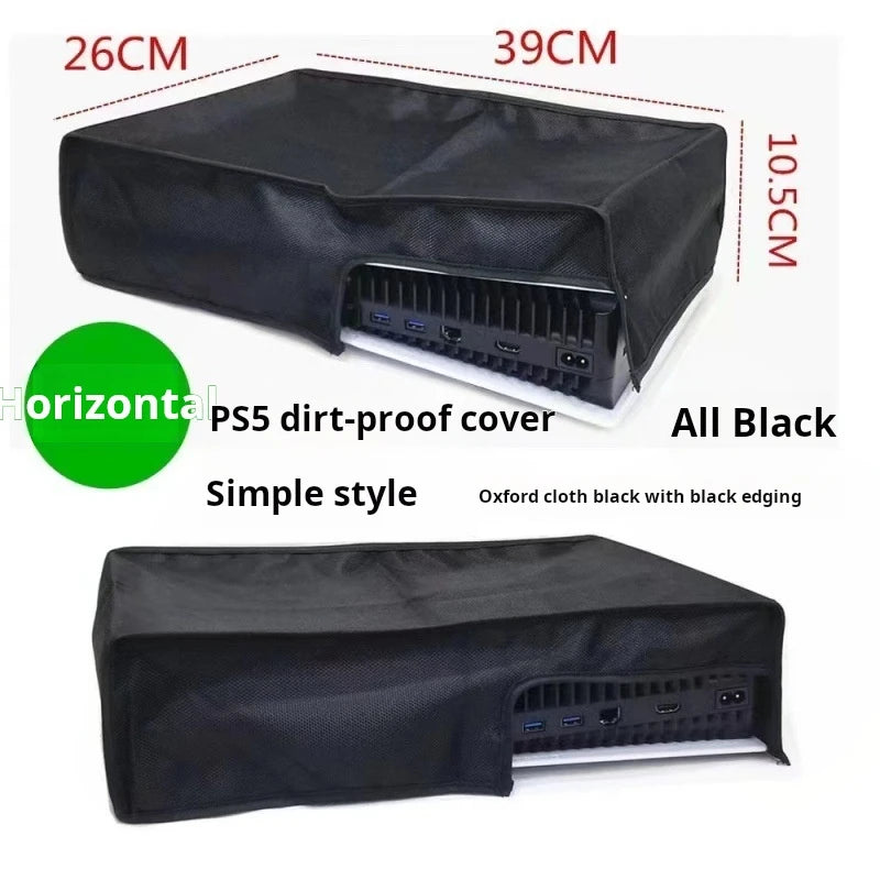 PS5 Dust Cover Protective Case for Sony Console - Compatible with Horizontal and Vertical Models