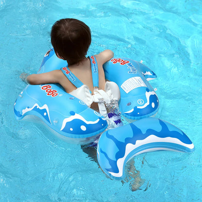 New Baby Swimming Float Ring - Inflatable Infant Floating Circle for Kids Swim Pool - Toddler Bathing Water Toy & Summer Accessories