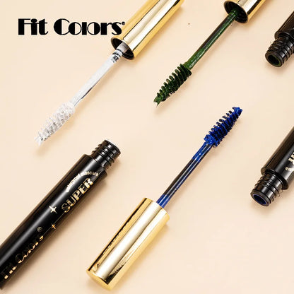 5D Silk Fiber Mascara – Waterproof 3D Eyelash Extension in 14 Colors, Thickening & Lengthening Eye Lashes. Cosmetics