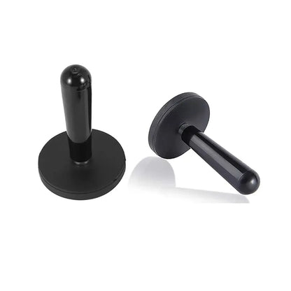 2Pcs Car Vinyl Wrap Gripper Magnet Holder - Black Magnetic Locator Tool for Installation and Modification