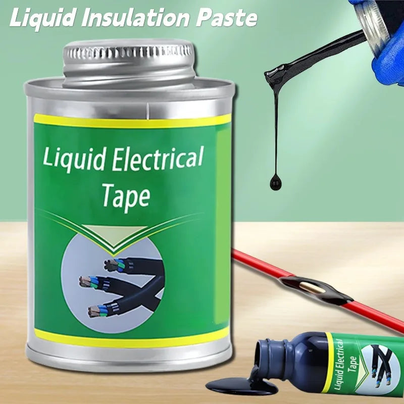 Waterproof Liquid Electrical Tape: Insulating Tape Repair Rubber for Electrical Wire Cable - Liquid Insulation Paste for Coating and Fixing Lines