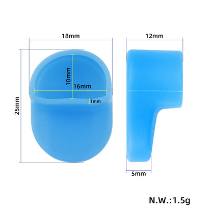 Silicone Sleeve Fender Hook for Xiaomi M365/1S/Pro Electric Scooter - Lightweight Mudguard Rear Fender Hook Sleeve Buckle Cap