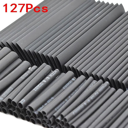 127pcs Heat Shrink Tube – Wires Shrinking Wrap Tubing for Cable Protection, Electric Wire Connect Cover, 2:1 Shrink Ratio