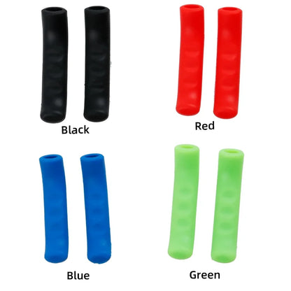 MEROCA 1Pair Silicone Bike Brake Lever Grips: Protective Handle Covers for Bicycle Brake Levers - Bicycle Accessories