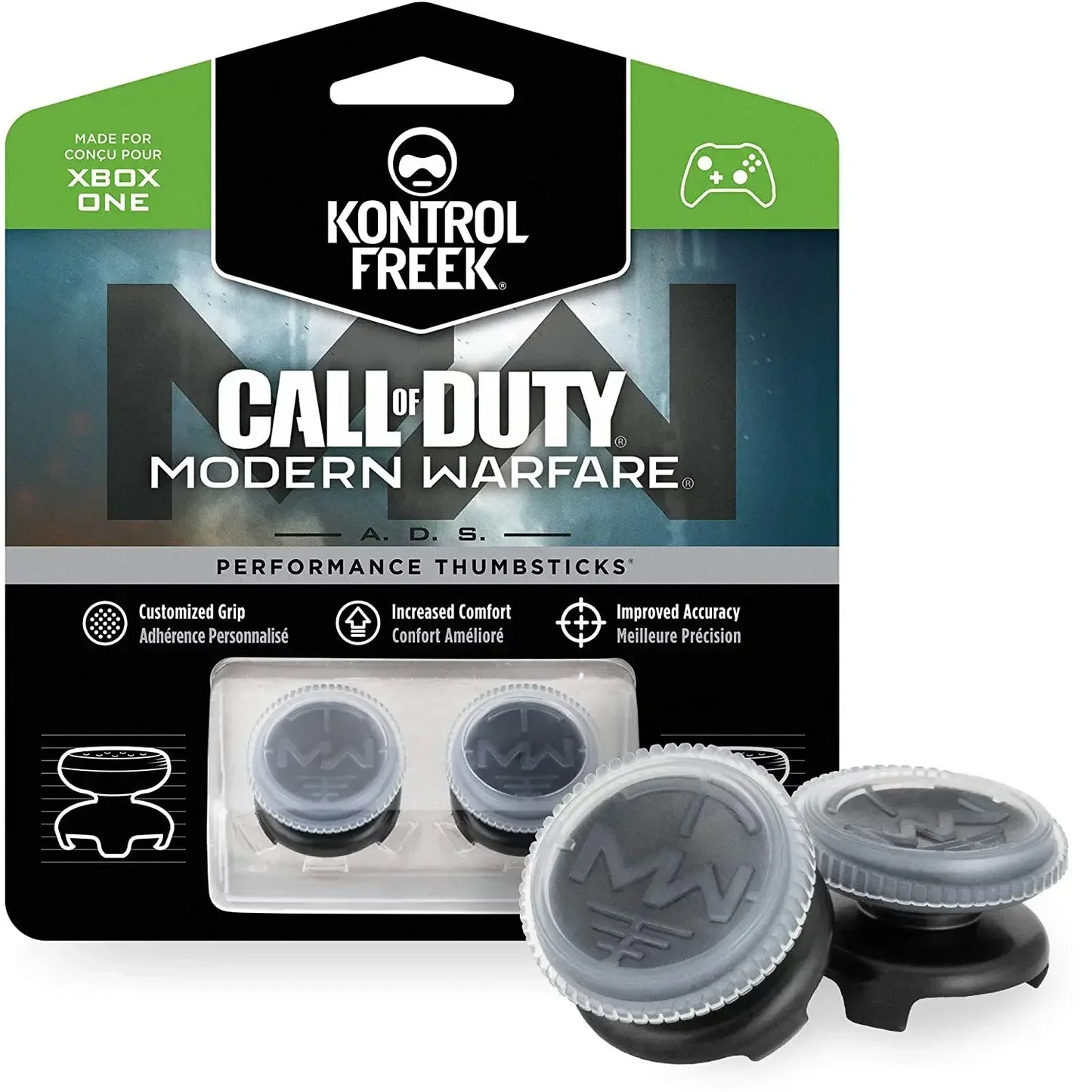 KontrolFreek FPS Freek Galaxy Purple: Enhance Xbox One & Series X Controller Performance with 2 Thumbstick Replacements - Xbox 360 Compatible!