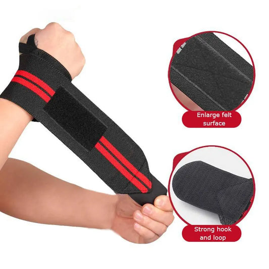 Elastic Adjustable Wrist Straps: Men and Women Wristband for Athletes - Powerlifting Wrist Fixer, 1PC