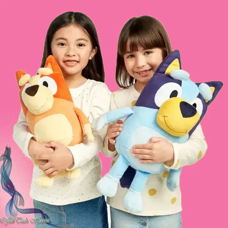 Bluey and Bingo Family Plush Toys - 17/28cm Cartoon Dog Stuffed Animals, Soft Plush Dolls, Ideal Birthday and Christmas Gifts