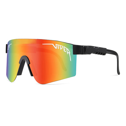 NEW Style Sport Sunglasses UV400 for Men and Women - Pit Viper Design, Windproof Goggles, Fashion Eyewear